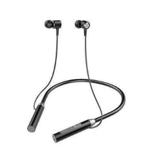 Oraimo Original Wireless Neckband Bluetooth Headset ,Sports Earphones With Deep Bass, IPX5 Waterproof, 8H Playtime & Magnetic Earbuds