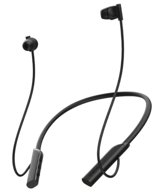 Oraimo Original Wireless Neckband Bluetooth Headset ,Sports Earphones With Deep Bass, IPX5 Waterproof, 8H Playtime & Magnetic Earbuds