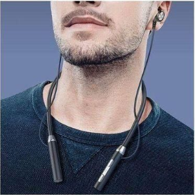 Oraimo Original Wireless Neckband Bluetooth Headset ,Sports Earphones With Deep Bass, IPX5 Waterproof, 8H Playtime & Magnetic Earbuds