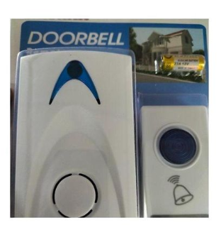 Remote Controlled Wireless Chime Door Bell - 36 Tunes, Battery & AC Powered, No Wiring Required multicolor