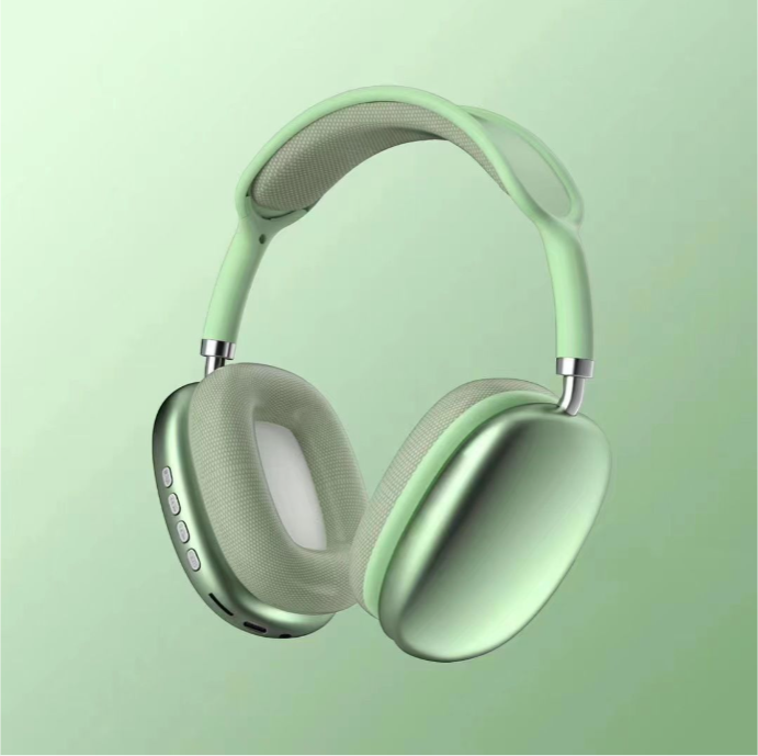 Wireless Noise Cancelling Headset P9 Pro Max Bluetooth Earphones Overhead Style Macao Cross-Border Best-Selling Direct