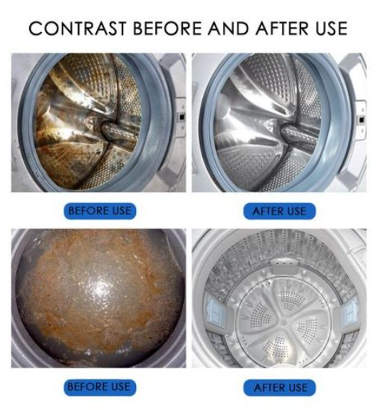 24Pcs Drum washing machine antibacterial  cleaning Tablets♦️kills bacteria♦️powerful decontamination cleaner ♦️for all types of Washing machines