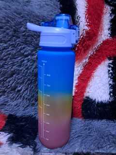One Day One Bottle 1000ML Water Bottles Sports Water Bottle Leakproof Water Cups for Outdoor Travel Fitness Drinkware