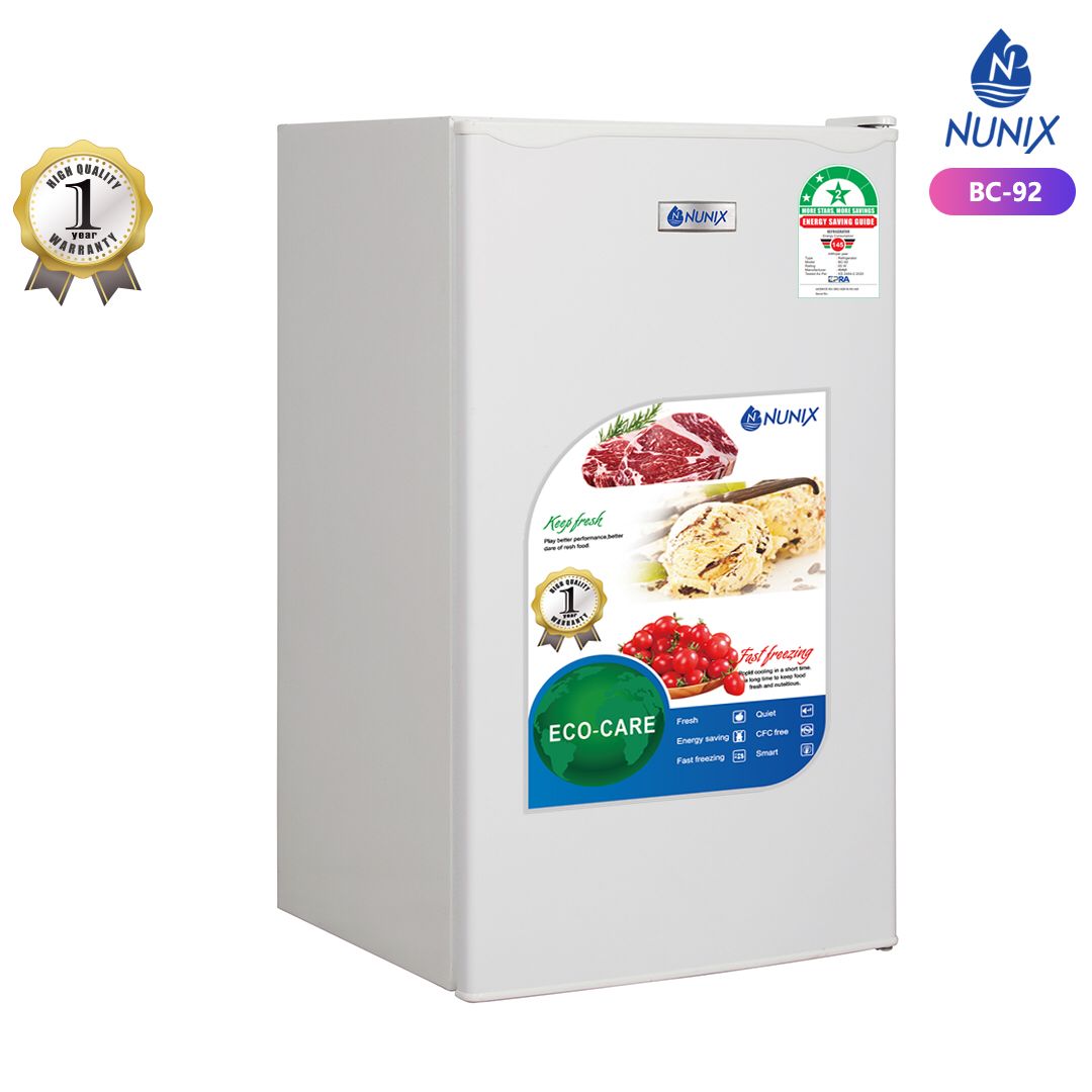 Nunix 92ltrs Fridge Keep Fresh, Emery Saving and Fast Freezing Refrigerator