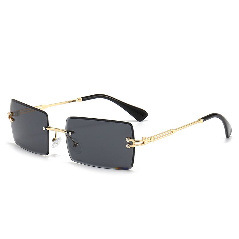 Sunglasses Rimless Sunglasses Rectangle Fashion Popular Women Men Shades Small Square Sun Glasses Sunglasses Exquisite sunglasses Exquisite and beautiful essential