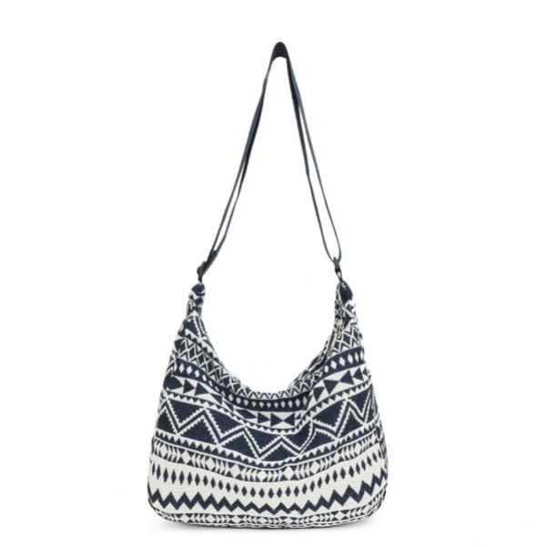 Women's Canvas Large Capacity Fashion Shopping Commuter Crossbody Bag  Crossbody Bags
