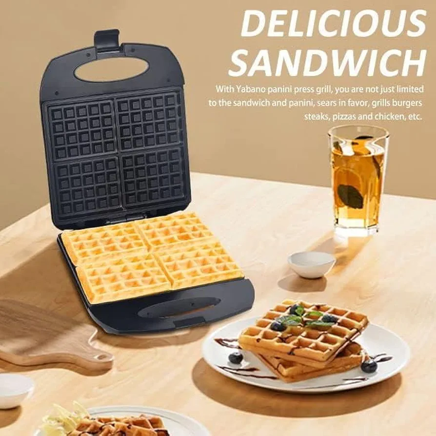 Sokany 4 Slices Waffle Maker machine Sk-813 Sokany with led lamp and thermostat control 1400W