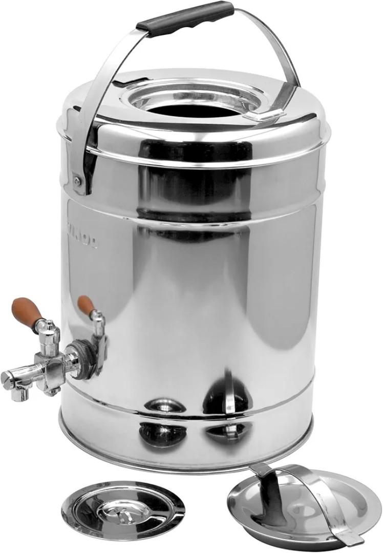 Redberry 10L tea urn stainless steel insulated thermal jug for keeping tea, coffee and drinks hot or cold