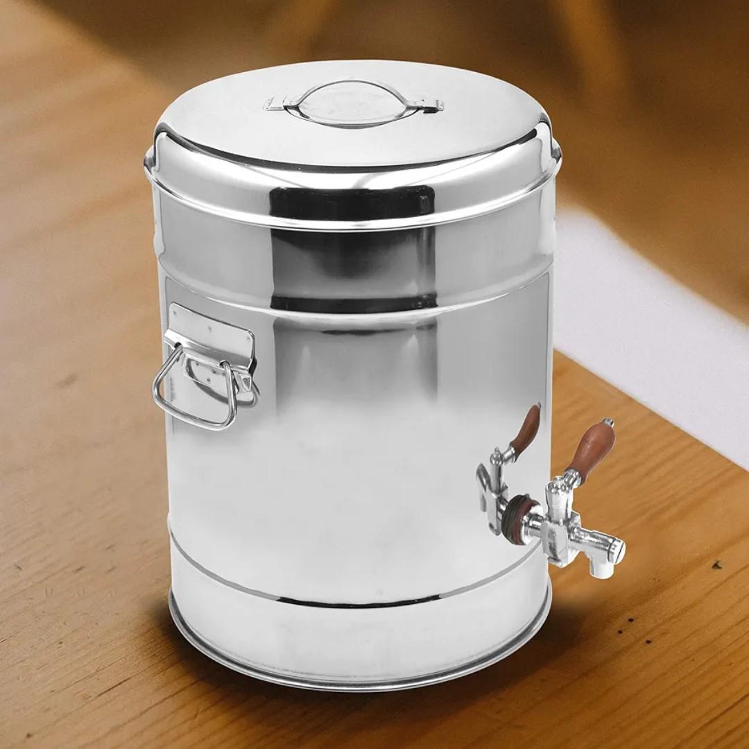 Redberry 25L tea urn insulated stainless steel thermal jug for keeping tea, coffee and drinks hot or cold