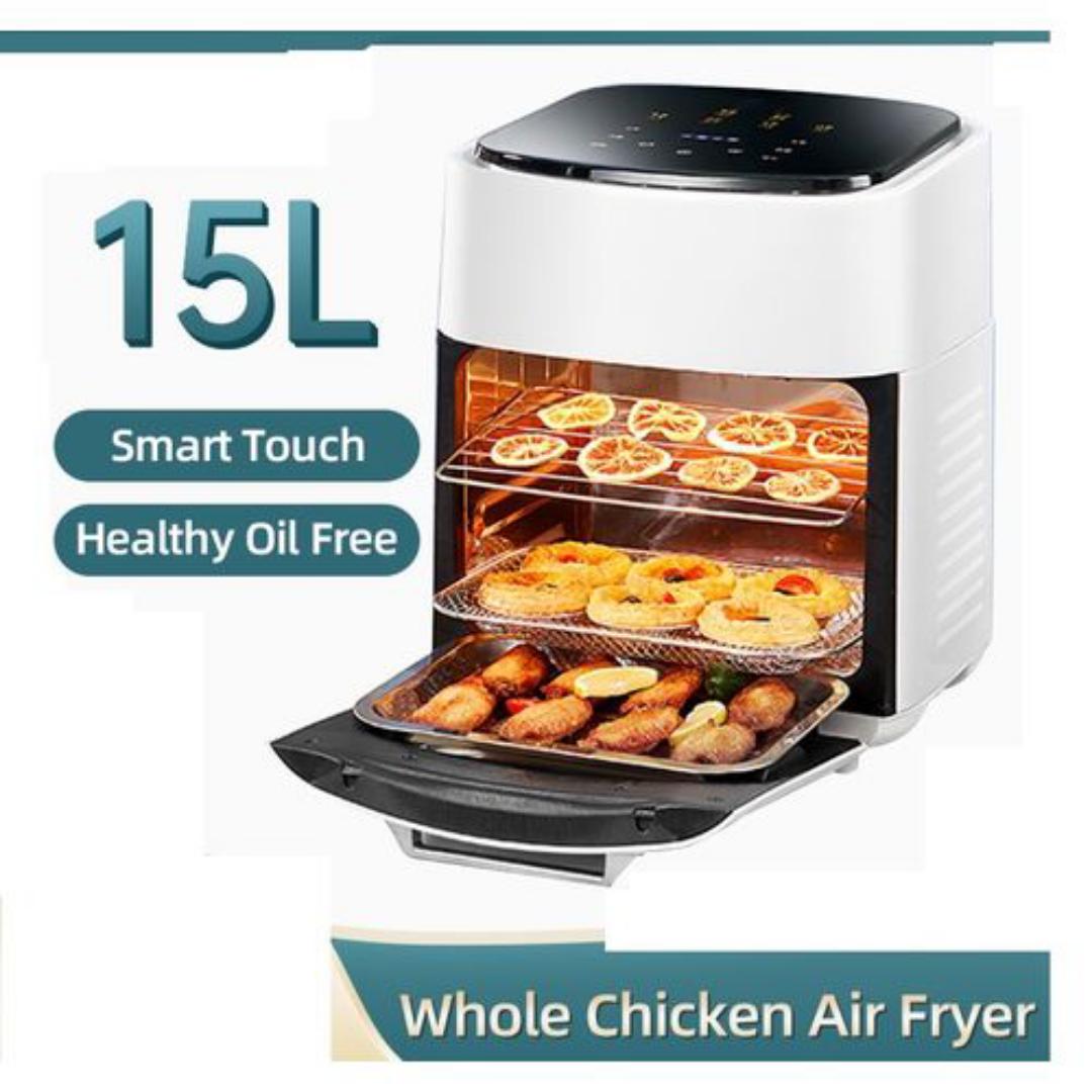 15L Silver Crest Air fryer Oven with LCD touch control JD-989 Digital silvercrest airfryer 1400W