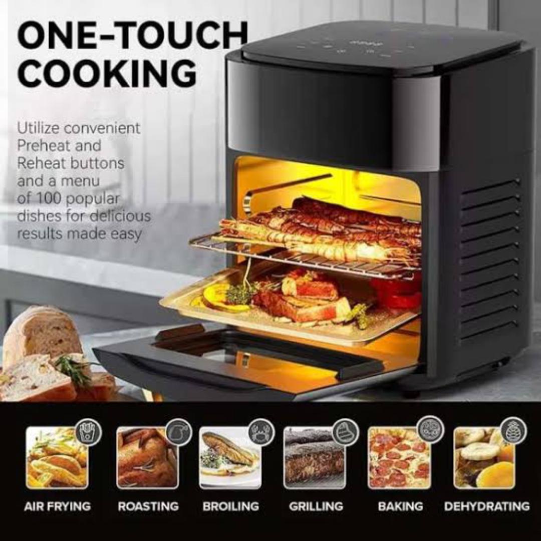 15L Silver Crest Air fryer Oven with LCD touch control JD-989 Digital silvercrest airfryer 1400W