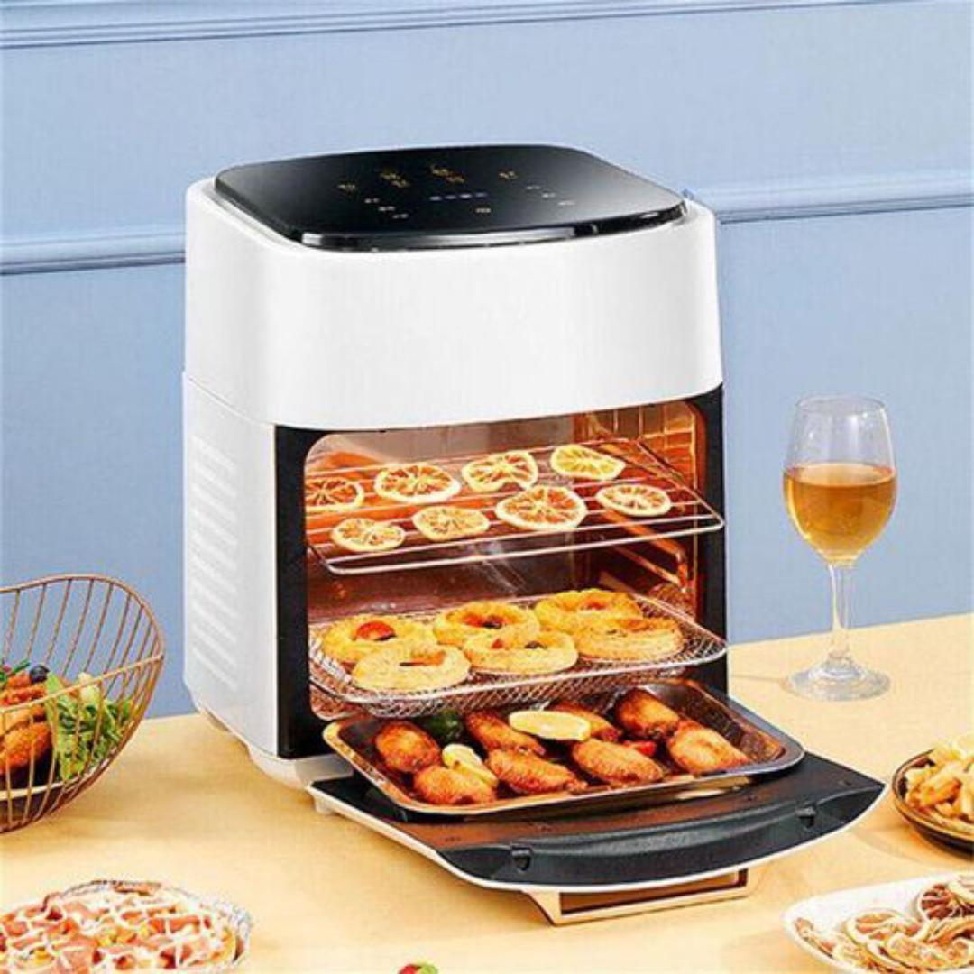 15L Silver Crest Air fryer Oven with LCD touch control JD-989 Digital silvercrest airfryer 1400W