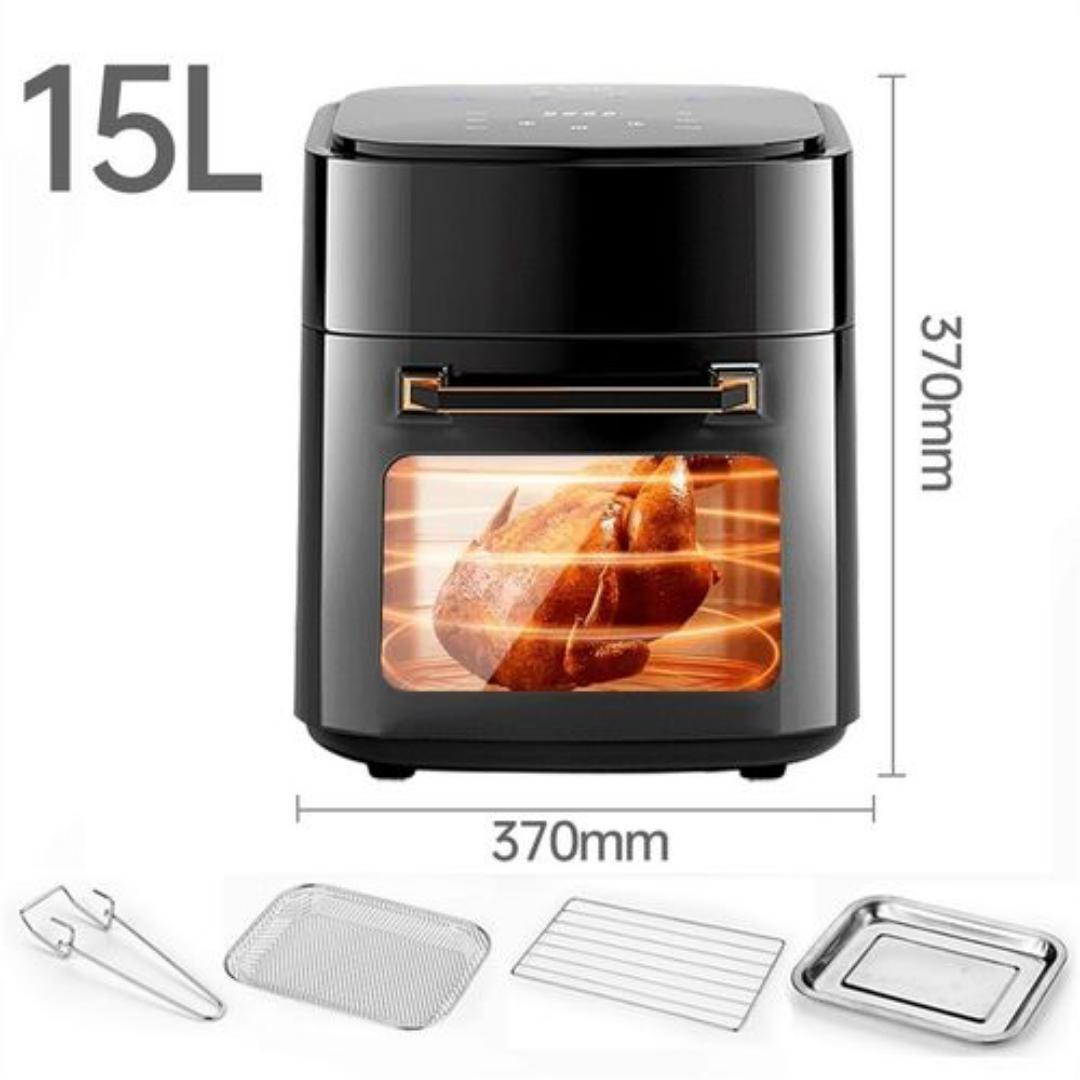 15L Silver Crest Air fryer Oven with LCD touch control JD-989 Digital silvercrest airfryer 1400W
