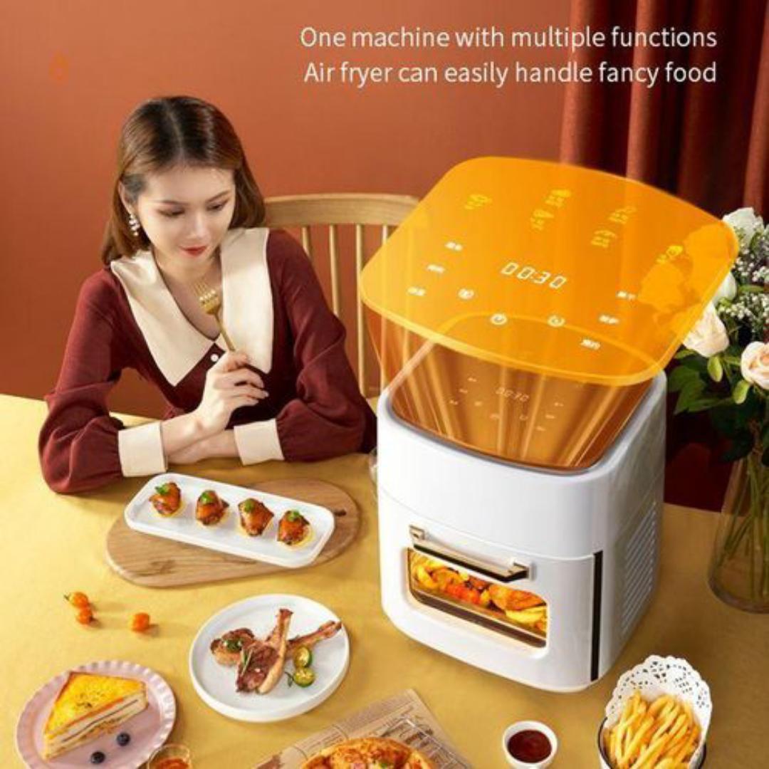 15L Silver Crest Air fryer Oven with LCD touch control JD-989 Digital silvercrest airfryer 1400W