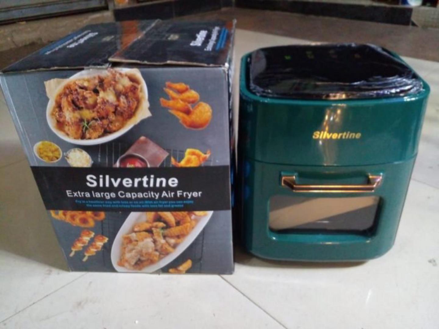 15L Silver Crest Air fryer Oven with LCD touch control JD-989 Digital silvercrest airfryer 1400W