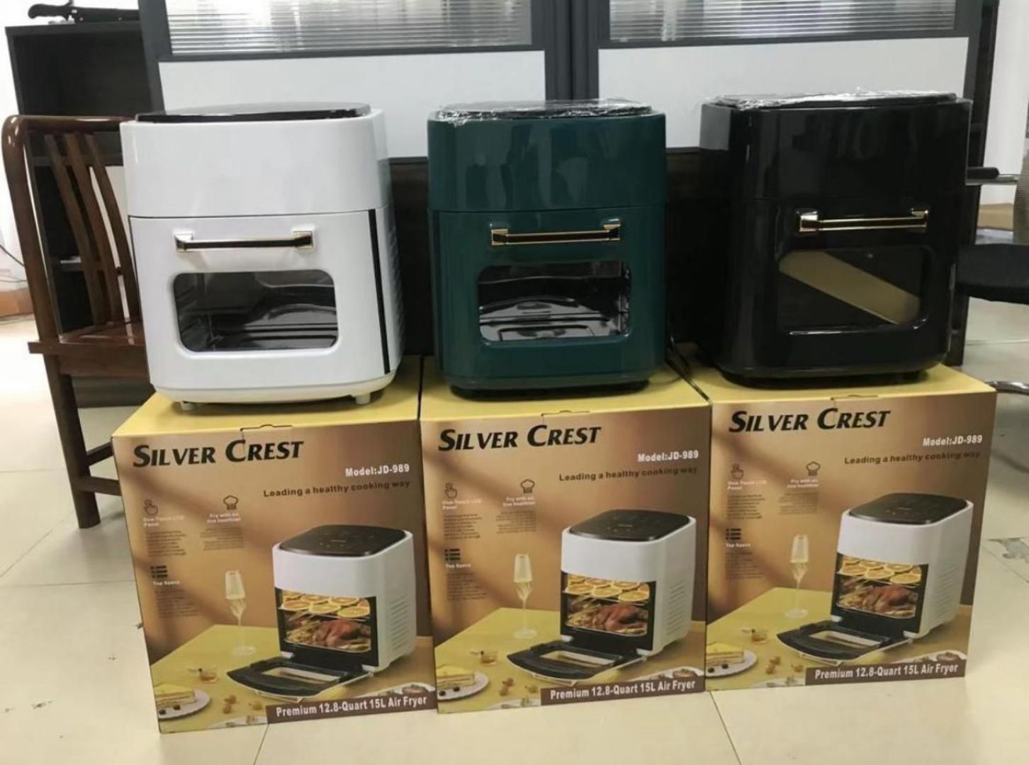 15L Silver Crest Air fryer Oven with LCD touch control JD-989 Digital silvercrest airfryer 1400W