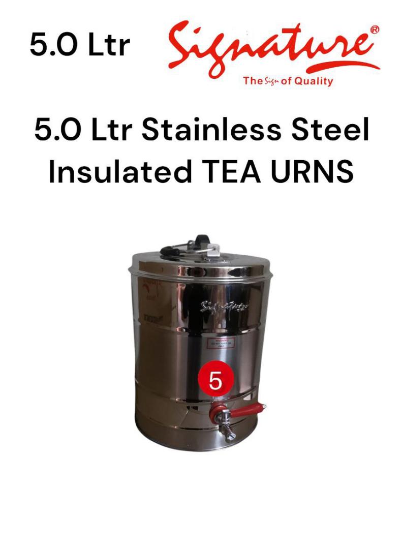 Signature  tea urn stainless steel insulated water jug tea dispenser