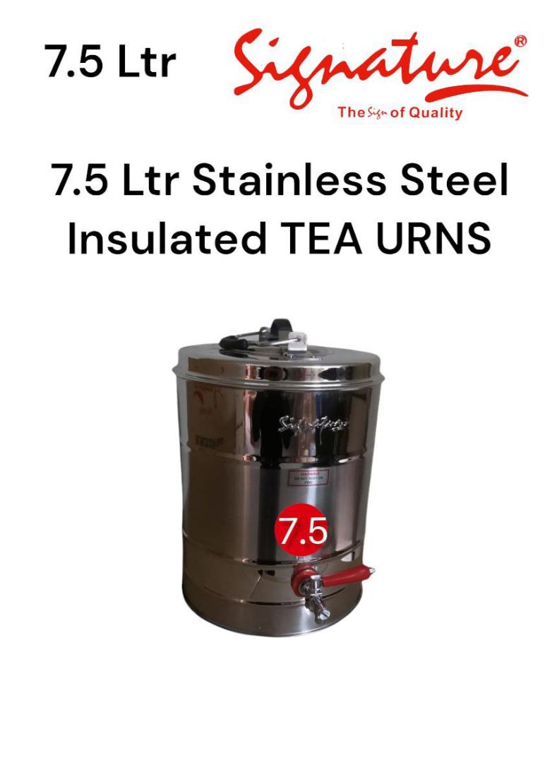 Signature  tea urn stainless steel insulated water jug tea dispenser