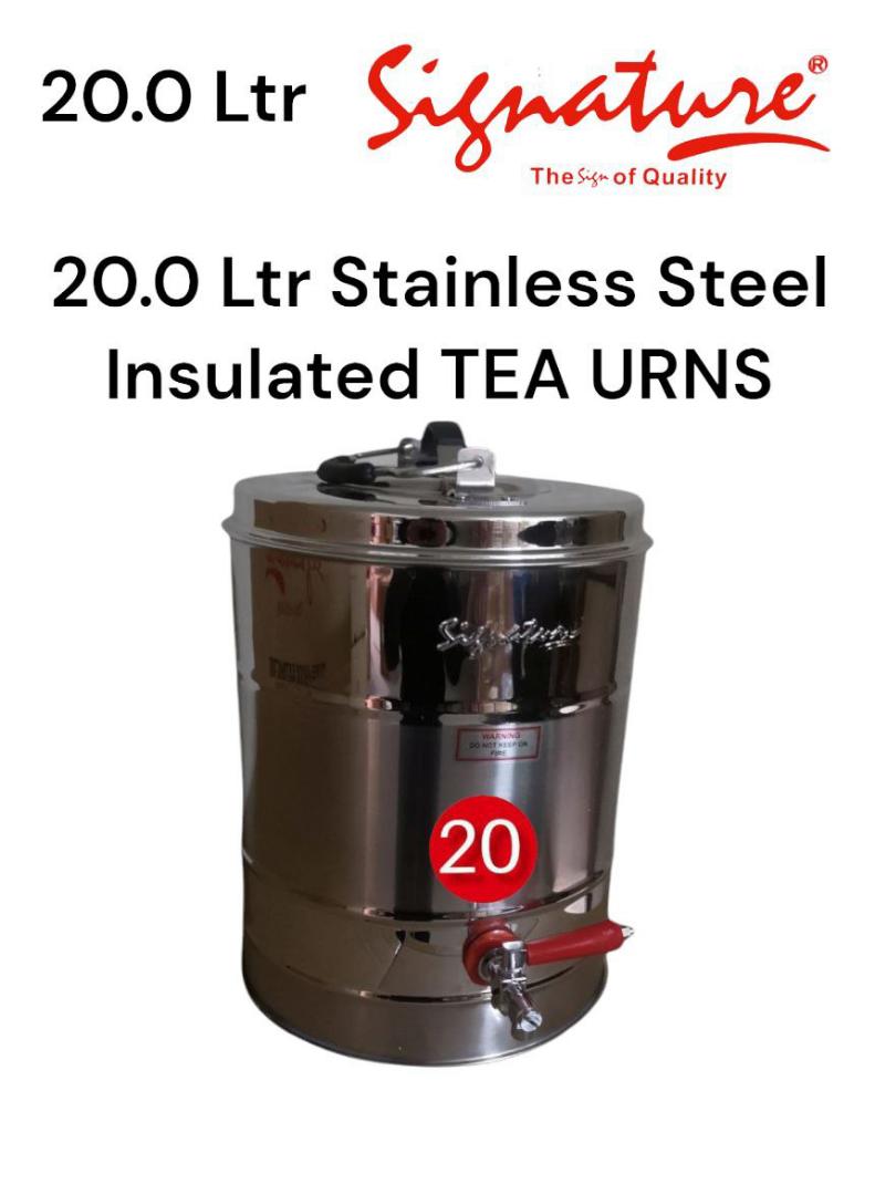 Signature  tea urn stainless steel insulated water jug tea dispenser