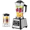 2.5L Sokany blender with Aluminium Body , unbreakable jar and 6000W Powerful motor for commercial and household use . SK-999 Sokany 2 in 1 Commercial blender