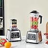 2.5L Sokany blender with Aluminium Body , unbreakable jar and 6000W Powerful motor for commercial and household use . SK-999 Sokany 2 in 1 Commercial blender