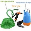Car Wash Pump -80W Plastic Portable High Pressure Automatic Car Washer With Water Spray Gun