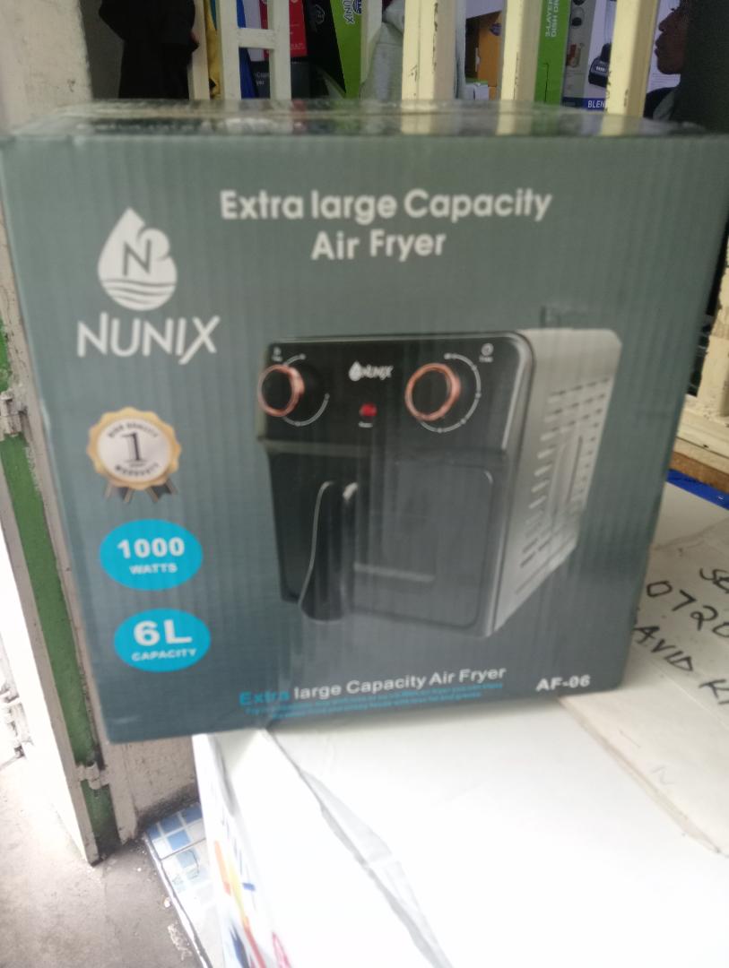 6L multifunctional Nunix Air fryer oven AF-06 Nunix airfryer with 1000W power extra large nunix airfryer with manual control