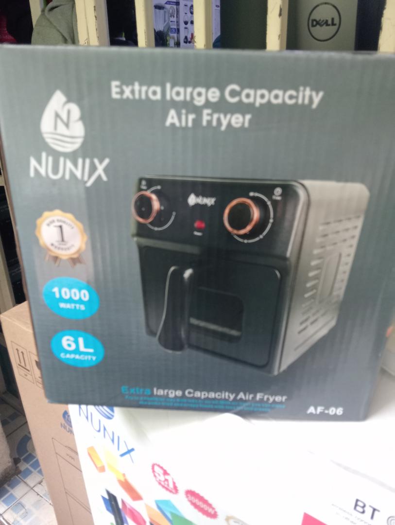 6L multifunctional Nunix Air fryer oven AF-06 Nunix airfryer with 1000W power extra large nunix airfryer with manual control