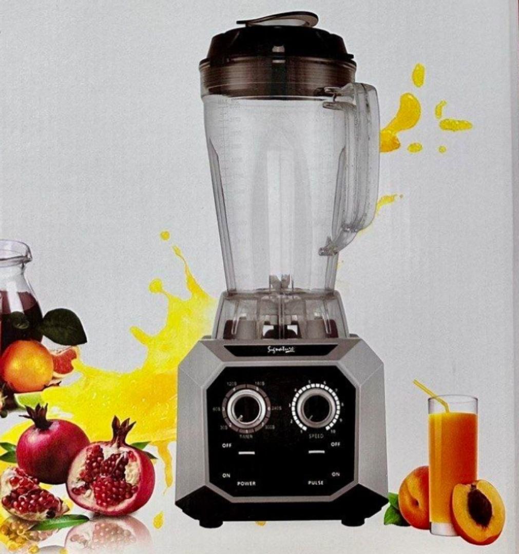SGK-90T Signature commercial blender with 3L unbreakable jar and 2200W powerful motor suitable for uji pawa preparation. Heavy duty signature commercial blender
