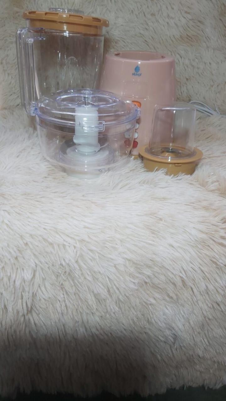 Nunix AK-444 Blender with grinder and food chopper 3 in 1 Nunix blender with 350W Powerful motor and 1.5L Ubreakable Jar