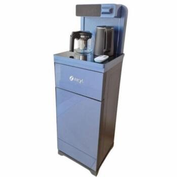 Zaryt bottom load hot and cold water dispenser with two Automatic filling kettles touch and remote control . Zaryt coffee maker bottom load water dispenser