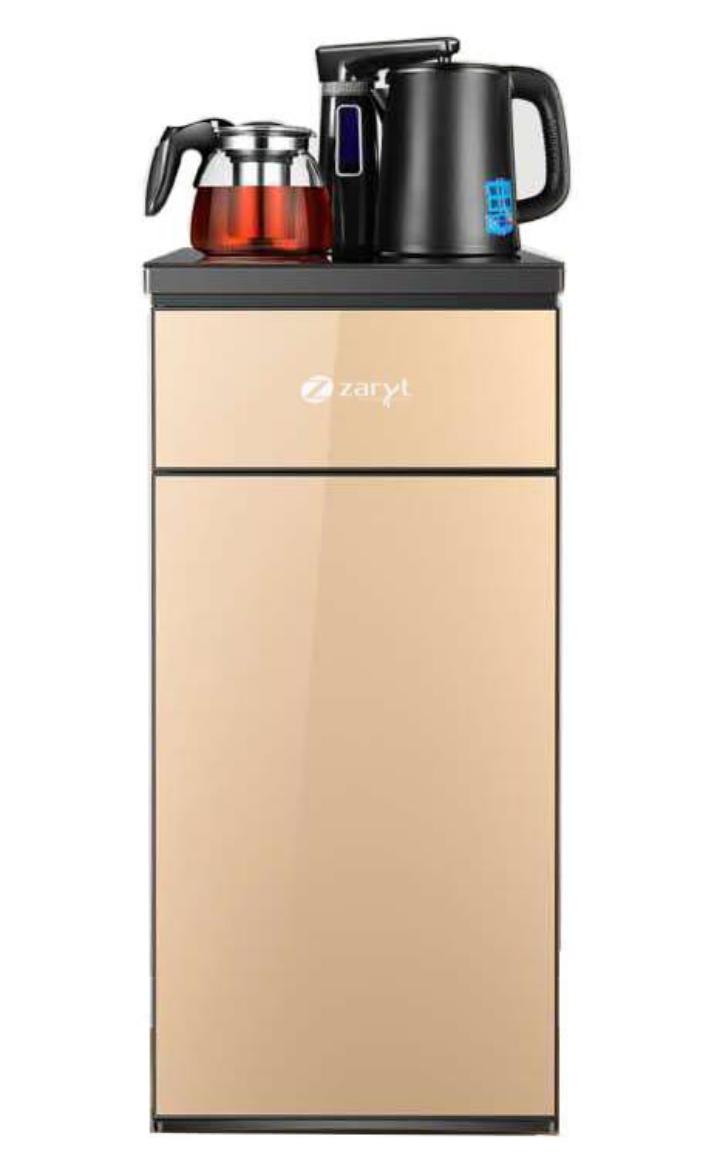 Zaryt bottom load hot and cold water dispenser with two Automatic filling kettles touch and remote control . Zaryt coffee maker bottom load water dispenser