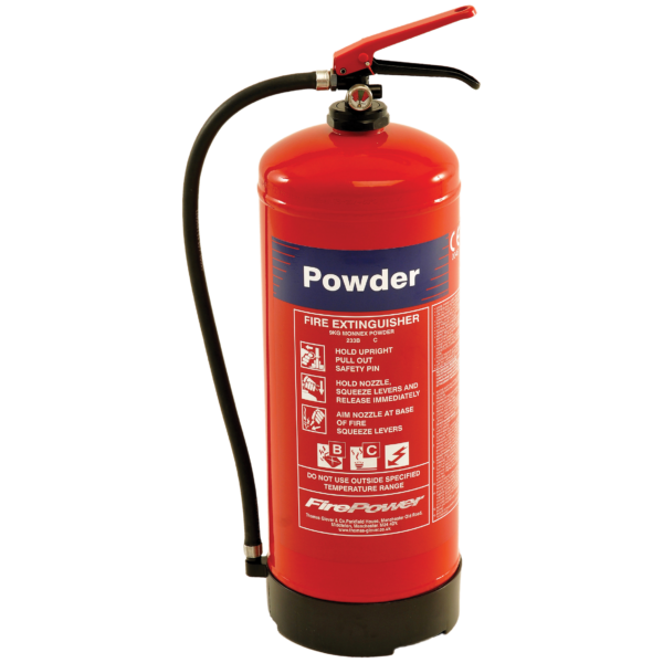 Dry Powder Fire Extinguisher for class ABC and Electrical fires suitable for public places and homesteads