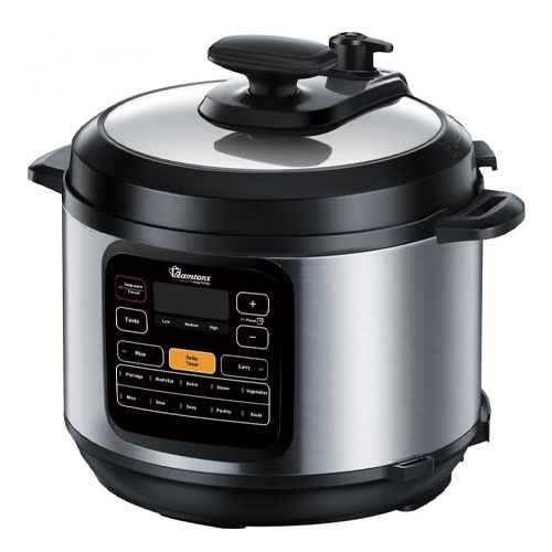 Ramtons 6L electric pressure cooker with 12 cooking settings  RM-582 instant cook ramtons pressure cooker 800W