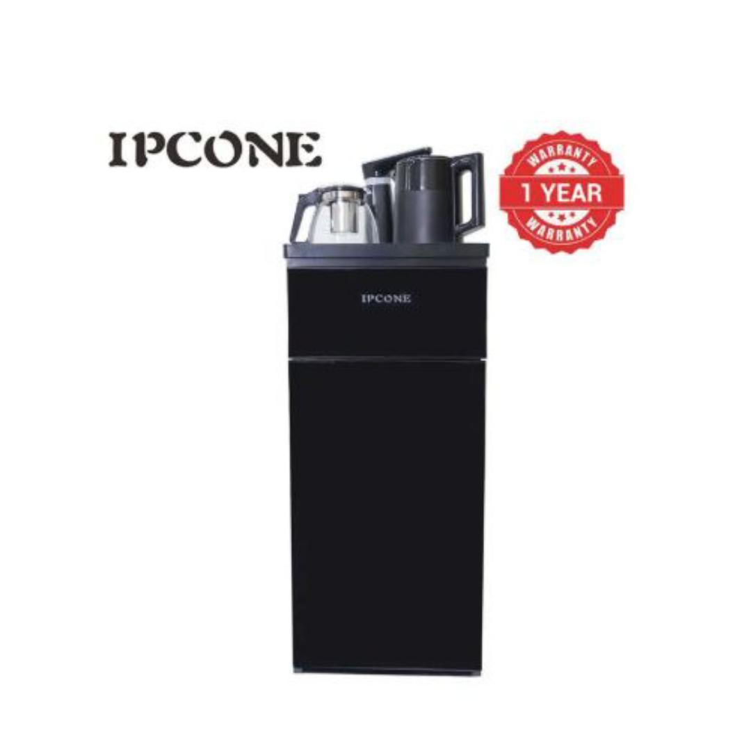 Ipcone hot and Normal Bottom load water Dispenser With LCD Display and storage cabinet with Two boiling kettles and touch controled Water Dispenser