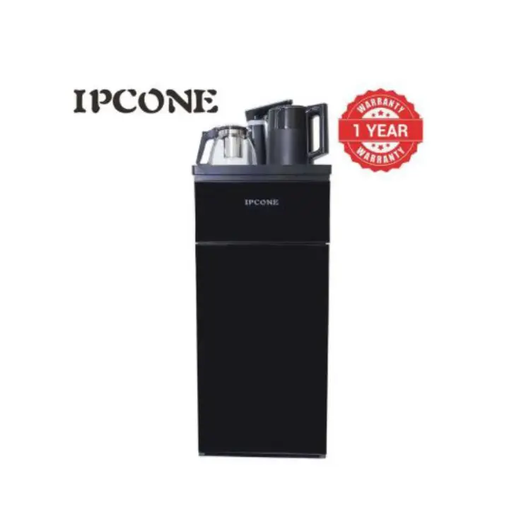 Ipcone hot and Normal Bottom load water Dispenser With LCD Display and storage cabinet with Two boiling kettles and touch controled Water Dispenser