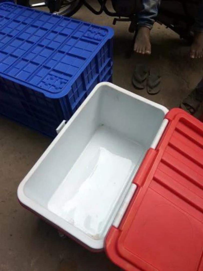 155L Combo Aristo insulated Ice Cooler Boxes (6L+14L+25L+110L) Aristo Insulated Chiller Ice Box for Travel Party Bar Ice Cubes Cold Drinks Medical Purpose
