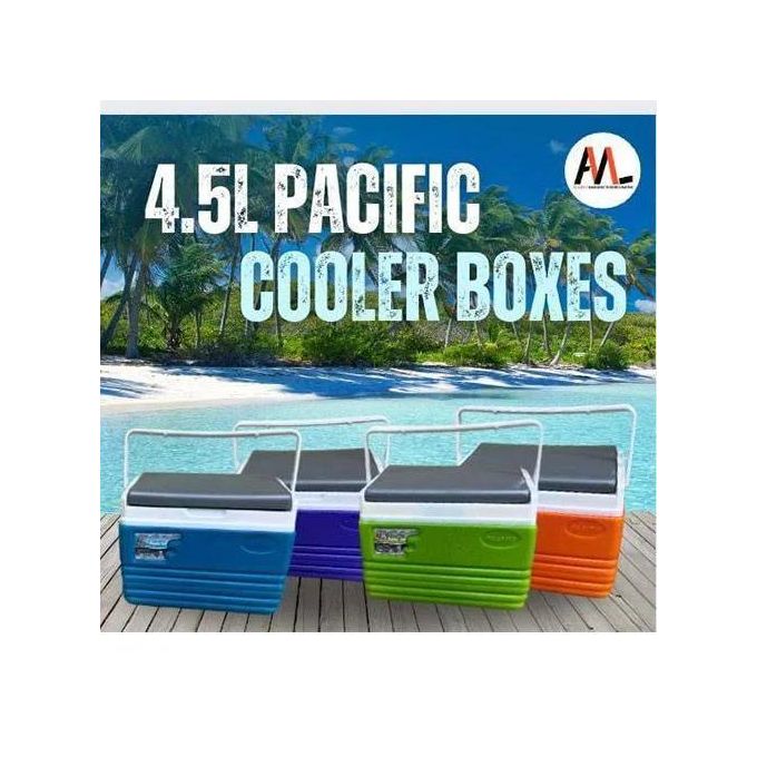 M Pacific Double insulated cooler box pacific ice cooler insulated Ice Cooler Box Chiller with carrying handle