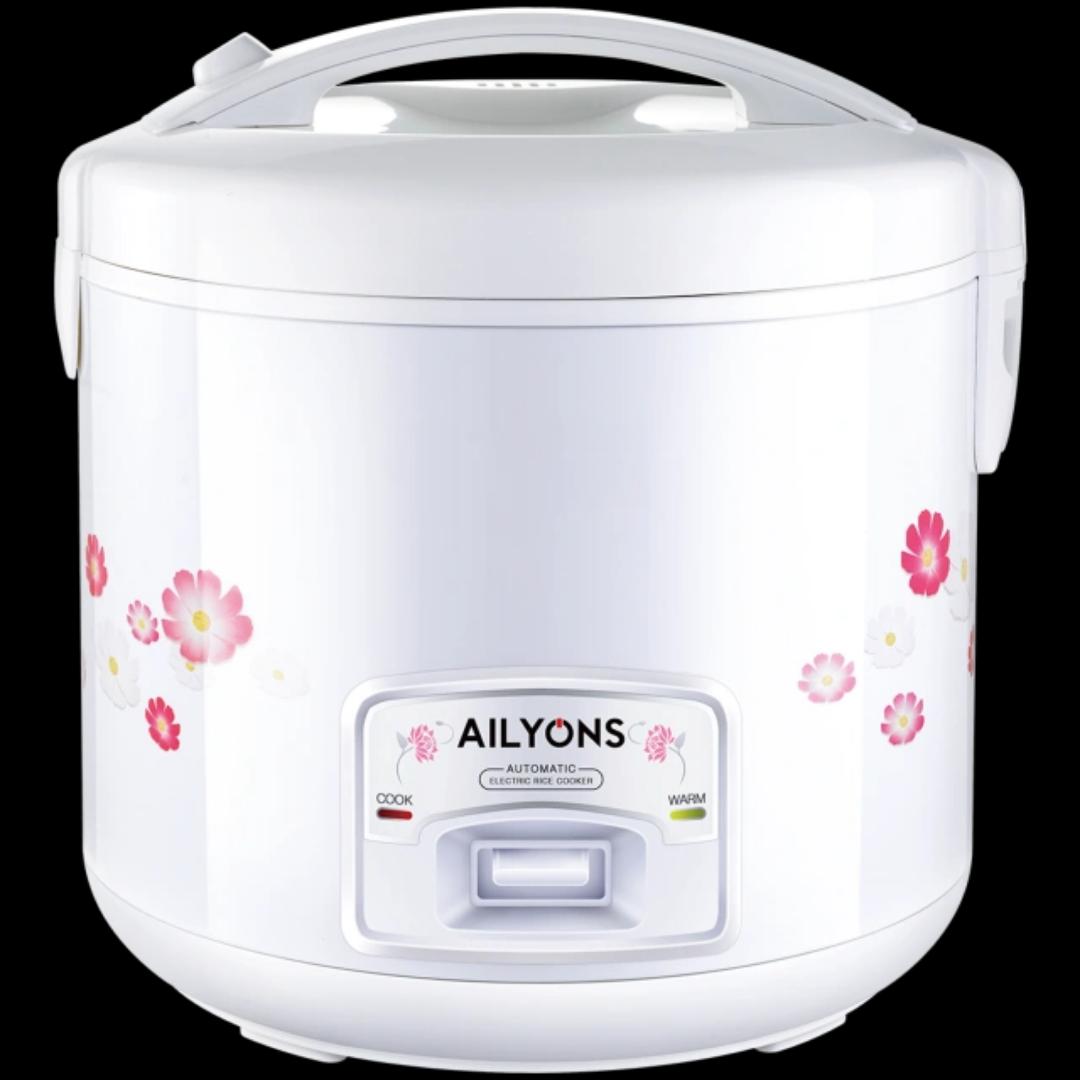 Ailyons Electric Rice cooker 3 in 1 Multifunction with cooking and Warming function 1.8L Capacity and 700W RCX-18B01 Ailyons Rice Cooker with non stick coated pot