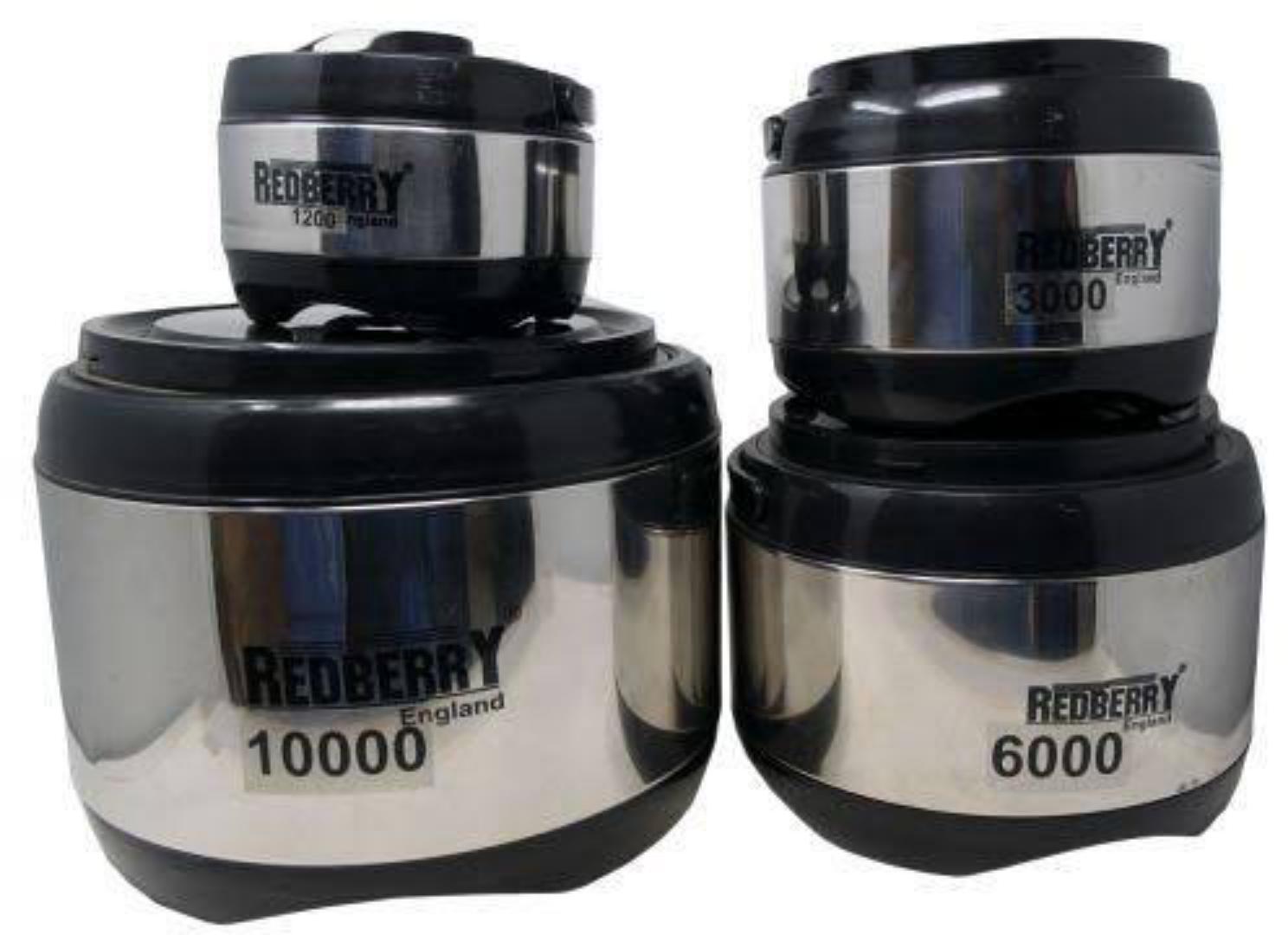 redberry stello hotpots 4pcs stainless steel insulated Redberry Stello Hotpots with lids capacity 800ml, 2000ml, 4000ml and 8000ml redberry stello stainless steel insulated hot pot set of 4pcs
