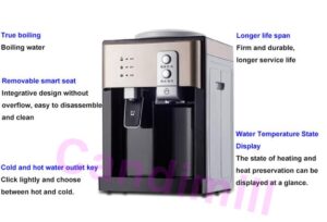 Nunix Classic Z4 Table Top Hot And Normal Water Dispenser  Hot Tank Capacity 0.7L Cold Tank Capacity 0.6L Easy To Use Press Taps Hot or normal water. Z4 nunix water dispenser