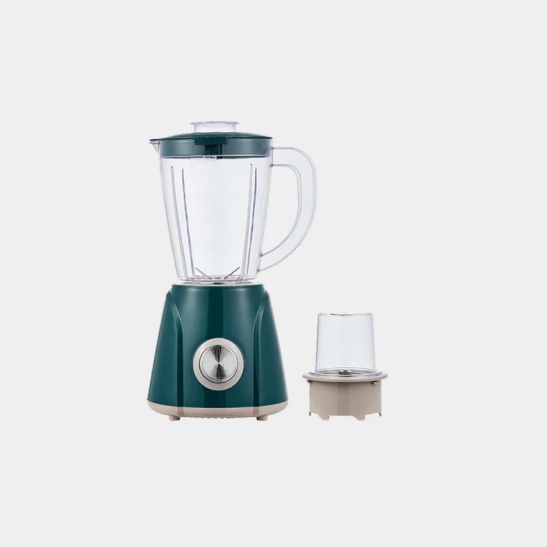 Uken 3 in 1 blender UB-1581 with 1.5L Unbreakable jar grinder and filter. Uken 3 in 1 blender with 400W powerful motor with 2 Speeds and pulse and stainless steel blades