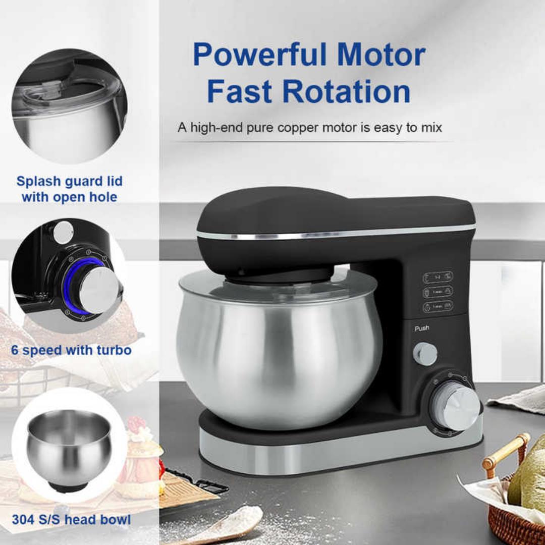 SG-216S Signature stand mixer with 4L stainless steel bowl and dough beater accessories suitable for home and commercial use 1000W Signature Electric stand mixer