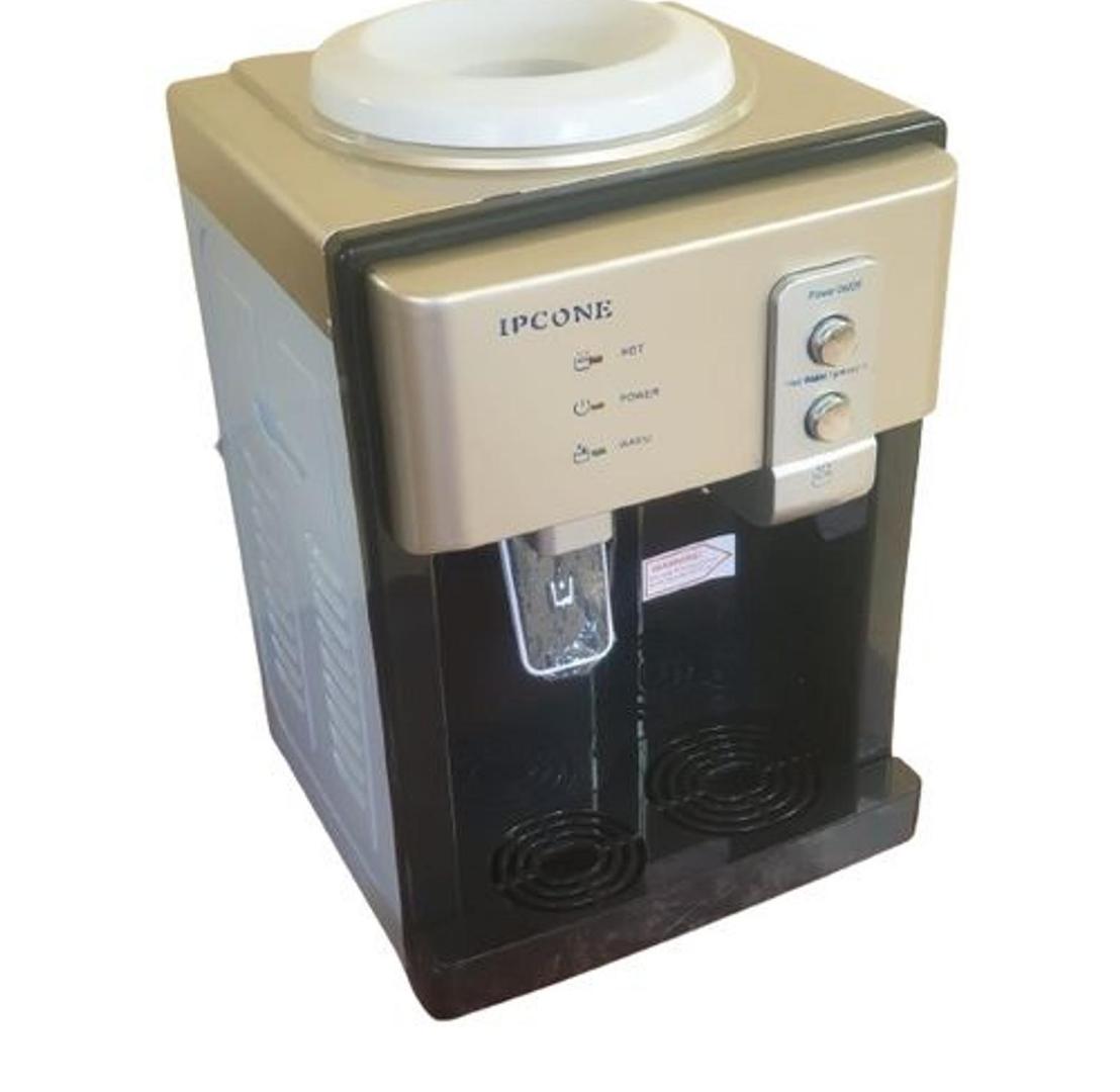 Ipcone Dispenser, Classic Table Top Hot And Normal Ipcone Water Dispenser champagne color