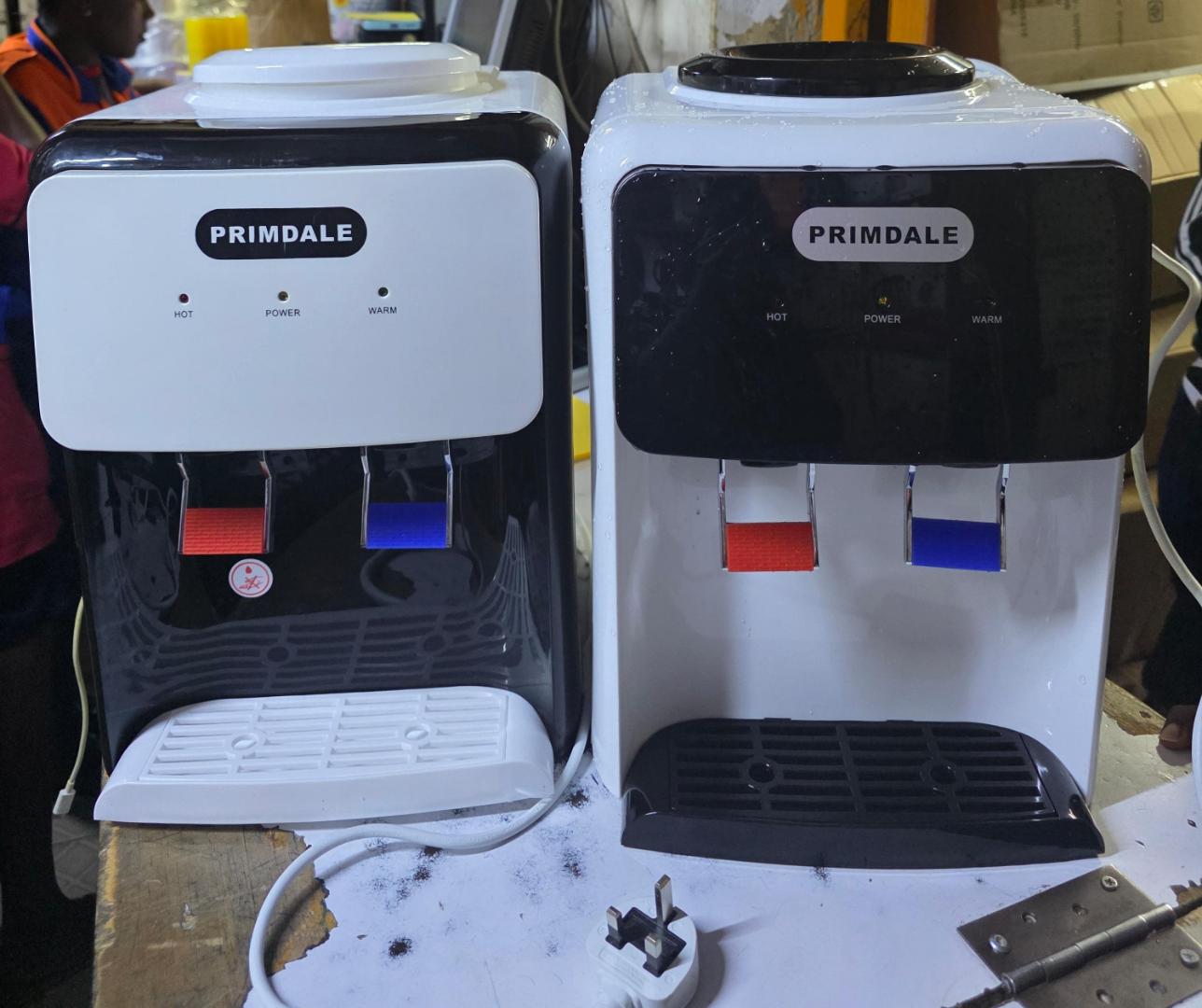 Primdale hot and normal table top water dispenser YT-24 Table top Primdale water dispenser with LED Light status display