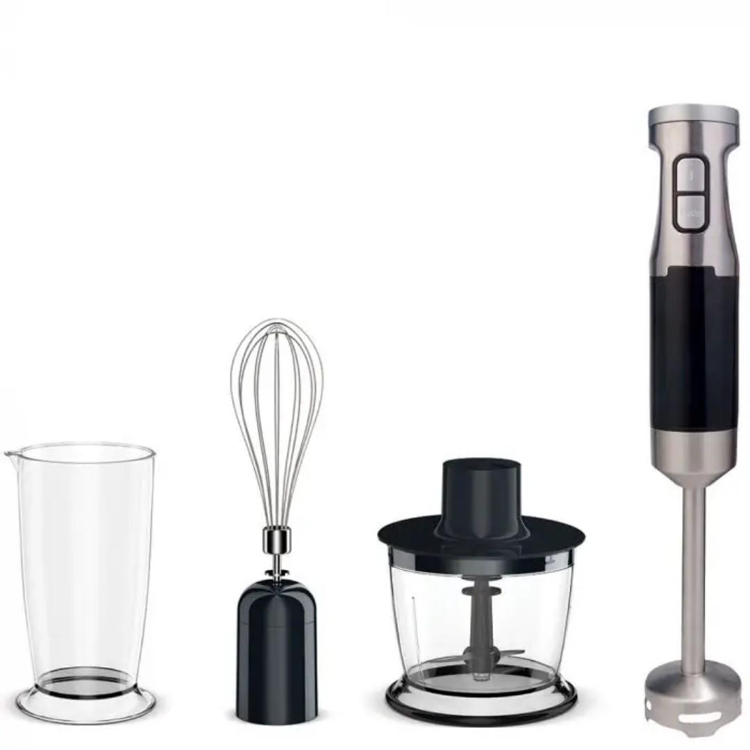 Ramtons 3 in 1 hand blender 600W 3 in 1 Ramtons hand blender RM-592 with whisker, and chopper for soup and cream