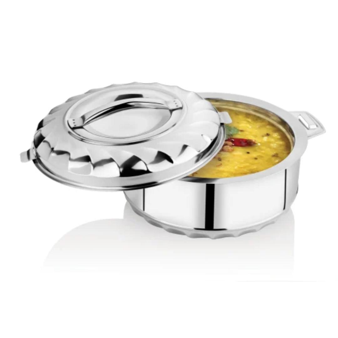 Signature 6pcs Stainless steel Tallboy premium insulated hotpots set casserole with capacity 1500ml, 2500ml, 3500ml, 5000ml, 7500ml and 10000ml. 6pcs tall boy Signature hotpots set