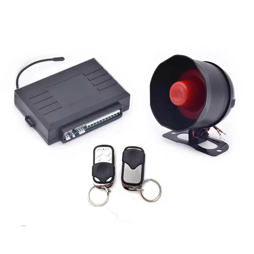 cilco Car Alarm Antitheft System with Inbuilt Cut-Out Keyless Entry