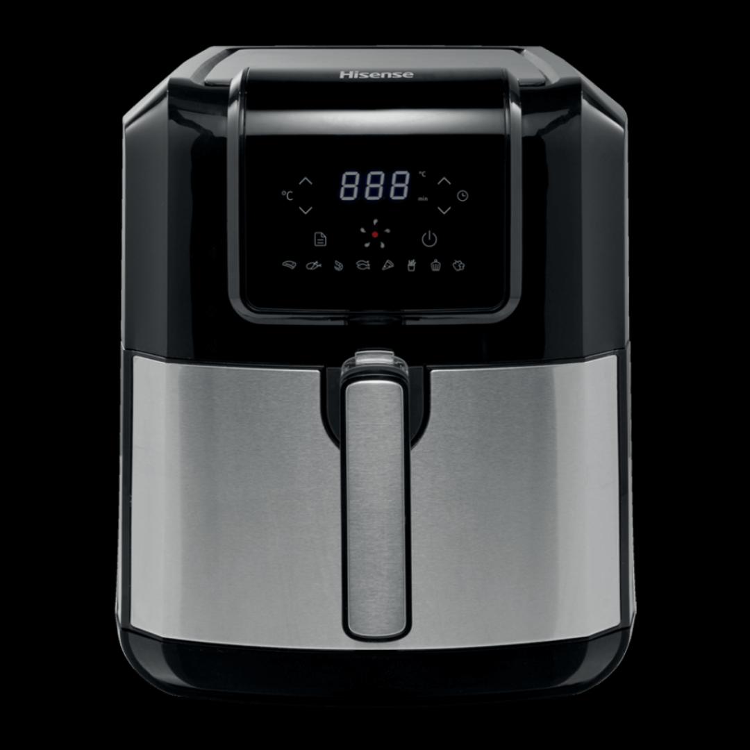 Hisense Air Fryer oven H06AFBS1S3 With 6.3L capacity 8 preset menus and LCD touch control with led display and digital memory