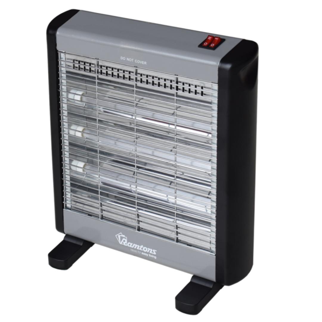 Ramtons ELECTRIC room heater 3 BAR QUARTZ HEATER - RM/729

Ramtons room heater with 3 settings 400/800 and  1200W